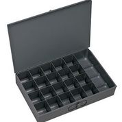 Large, Steel Compartment Box, 21 Opening