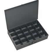 Large, Steel Compartment Box, 20 Opening