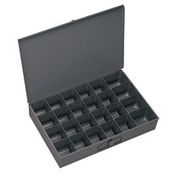 Small, Steel Compartment Box, 24 Opening