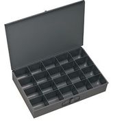 Small, Steel Compartment Box, 20 Opening