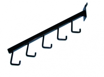 5 Hook Waterfall Square Tube For Slatwall