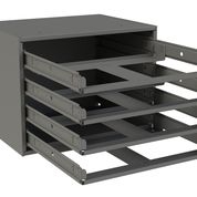 Small Slide Rack, 4 Compartments