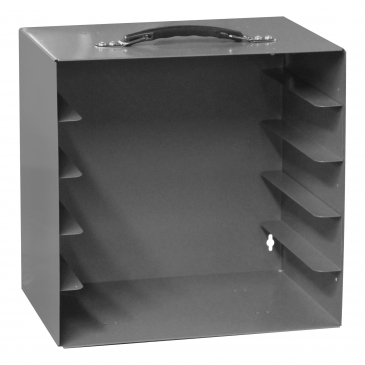 Rack For Large Plastic Compartment Boxes