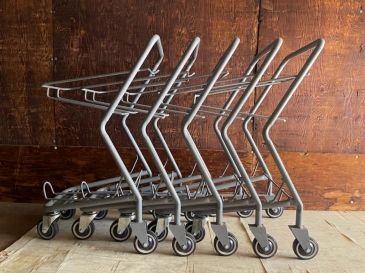 2- Tier Hand Basket Shopping Cart