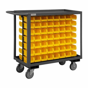 Stock Cart With Bins