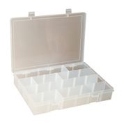 Small, Plastic Compartment Box, Adjustable